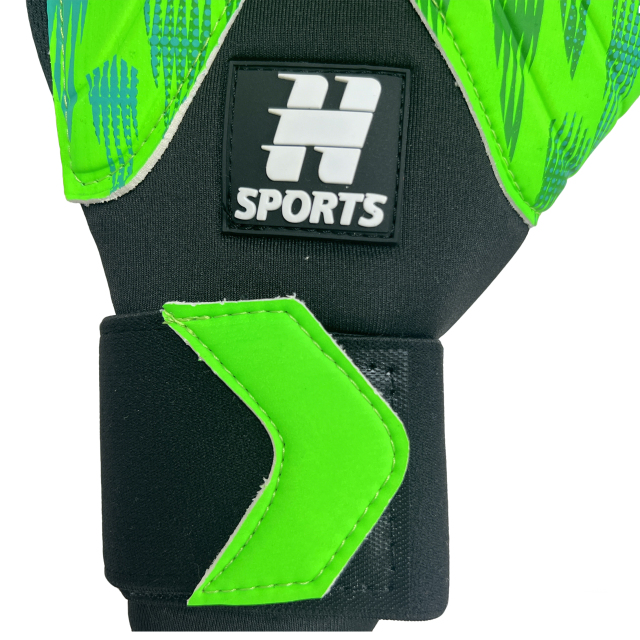 Best Quality Customizable Gaelic Football Gloves New PU Leather Latex Goalkeeper Protection Outdoor Sports Training Guanti,Blue Arc Sports