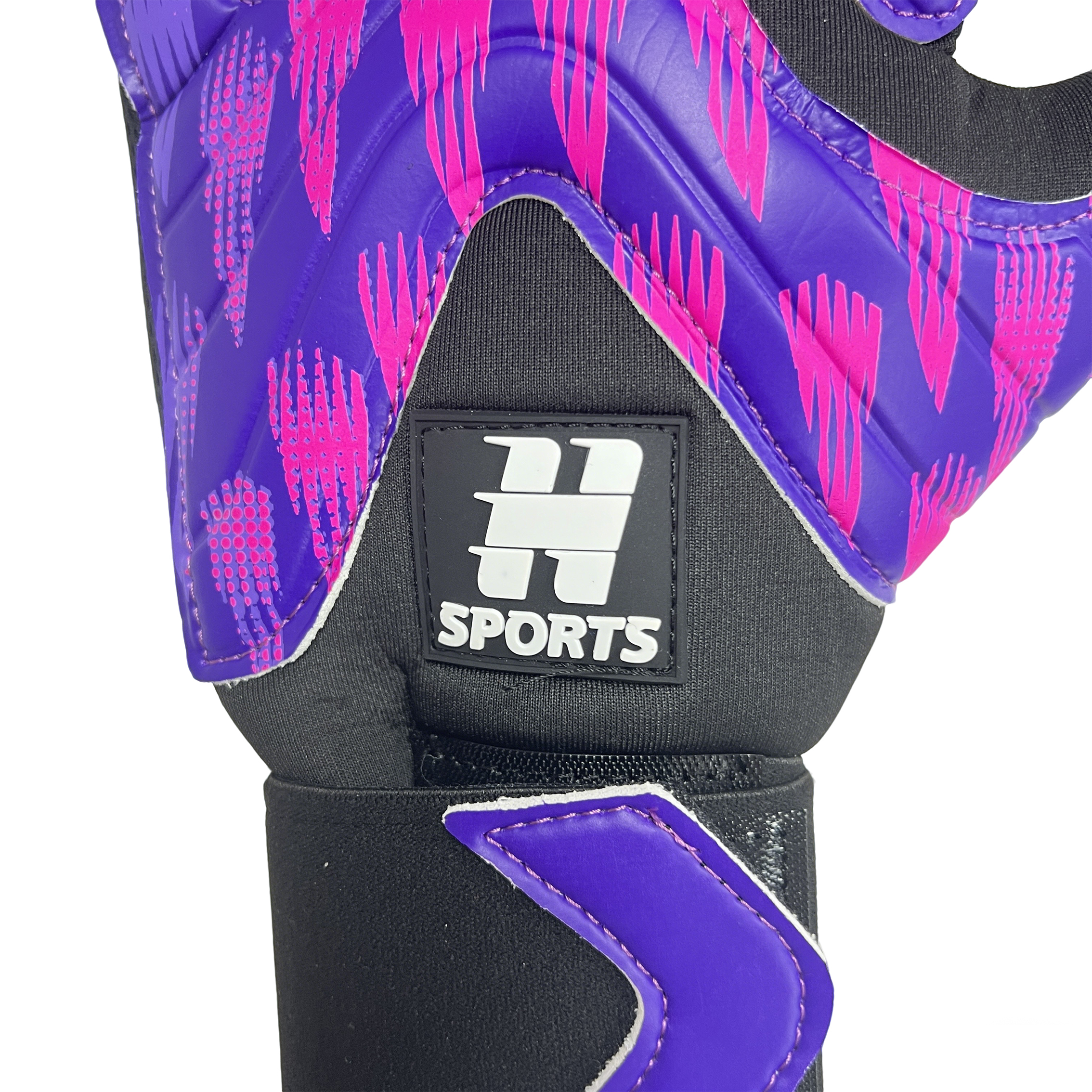 Best Quality Customizable Gaelic Football Gloves New PU Leather Latex Goalkeeper Protection Outdoor Sports Training Guanti,Blue Arc Sports