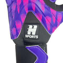 Best Quality Customizable Gaelic Football Gloves New PU Leather Latex Goalkeeper Protection Outdoor Sports Training Guanti,Blue Arc Sports