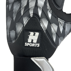 Best Quality Customizable Gaelic Football Gloves New PU Leather Latex Goalkeeper Protection Outdoor Sports Training Guanti,Blue Arc Sports