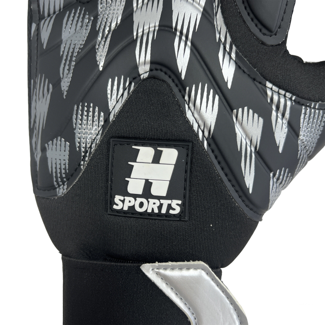 Best Quality Customizable Gaelic Football Gloves New PU Leather Latex Goalkeeper Protection Outdoor Sports Training Guanti,Blue Arc Sports