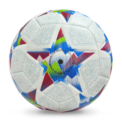High Quality Size 5 Soccer Ball Machine-Sewn PU with Print Logo for Sports Training Leisure Competitive Matches,بلو آرك سبورتس