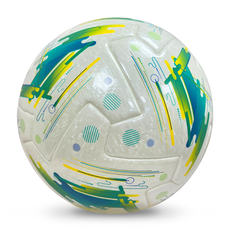 2025 High Quality Football New Fashion Customize Logo Soccer Ball For Game,Blue Arc Sports