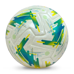 2025 High Quality Football New Fashion Customize Logo Soccer Ball For Game,Blue Arc Sports