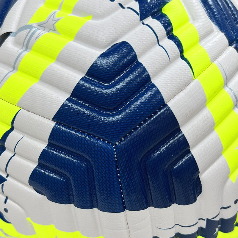 High Quality Size 5 Soccer Ball Machine-Sewn PVC with Print Logo for Sports Training Leisure Competitive Matches,ブルーアークスポーツ