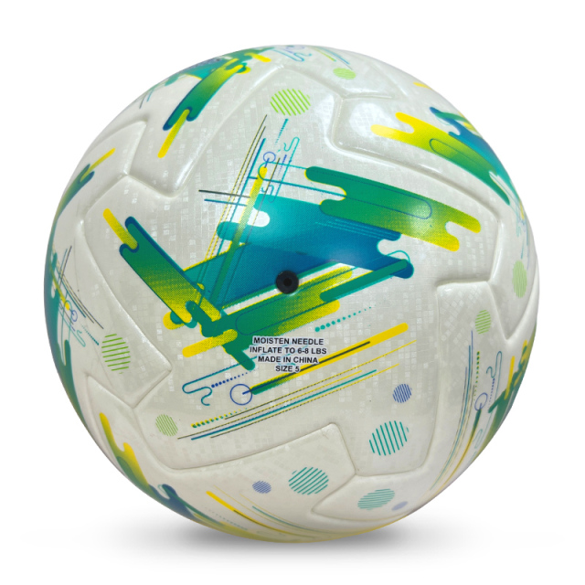 2025 High Quality Football New Fashion Customize Logo Soccer Ball For Game,Blue Arc Sports