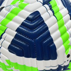 High Quality Size 5 Soccer Ball Machine-Sewn PVC with Print Logo for Sports Training Leisure Competitive Matches,Sukan Arka Biru