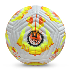High Quality Size 4 Soccer Ball Machine-Sewn PU with Print Logo for Sports Training Leisure Competitive Matches,بلو آرك سبورتس