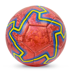 High Quality Size 5 Soccer Ball Machine-Sewn PVC with Print Logo for Sports Training Leisure Competitive Matches,Arc Bleu Sports