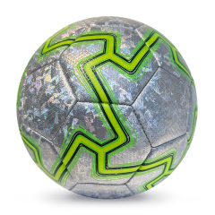 High Quality Size 5 Soccer Ball Machine-Sewn PVC with Print Logo for Sports Training Leisure Competitive Matches,Arc Bleu Sports