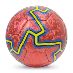 High Quality Size 5 Soccer Ball Machine-Sewn PVC with Print Logo for Sports Training Leisure Competitive Matches,Arc Bleu Sports