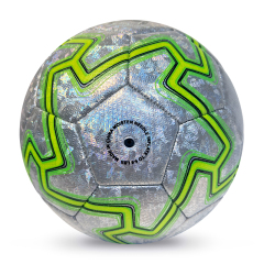 High Quality Size 5 Soccer Ball Machine-Sewn PVC with Print Logo for Sports Training Leisure Competitive Matches,Arc Bleu Sports