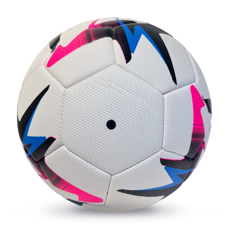 High Quality Size 5 Soccer Ball Machine-Sewn PVC with Print Logo for Sports Training Leisure Competitive Matches,Arc Bleu Sports