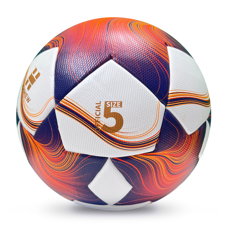 2025 High Quality Customized PU Foam Leather Football Ball Size 5 Popular Design for Sports Matches Training,ブルーアークスポーツ