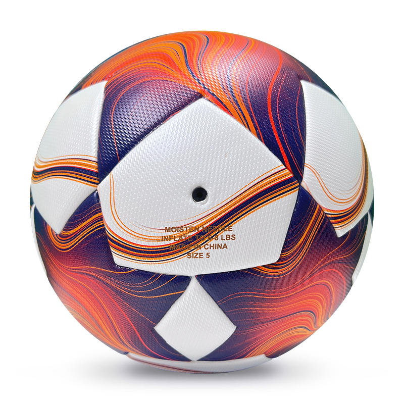 2025 High Quality Customized PU Foam Leather Football Ball Size 5 Popular Design for Sports Matches Training,ブルーアークスポーツ