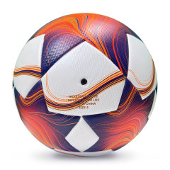 2025 High Quality Customized PU Foam Leather Football Ball Size 5 Popular Design for Sports Matches Training,ブルーアークスポーツ