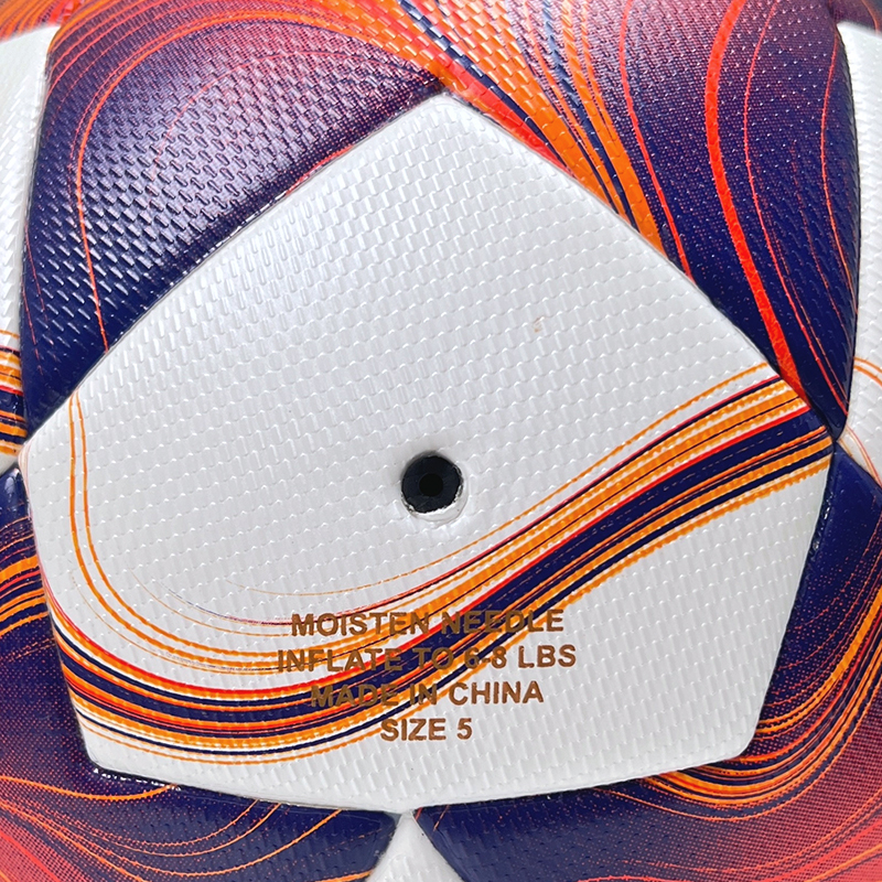 2025 High Quality Customized PU Foam Leather Football Ball Size 5 Popular Design for Sports Matches Training,ブルーアークスポーツ