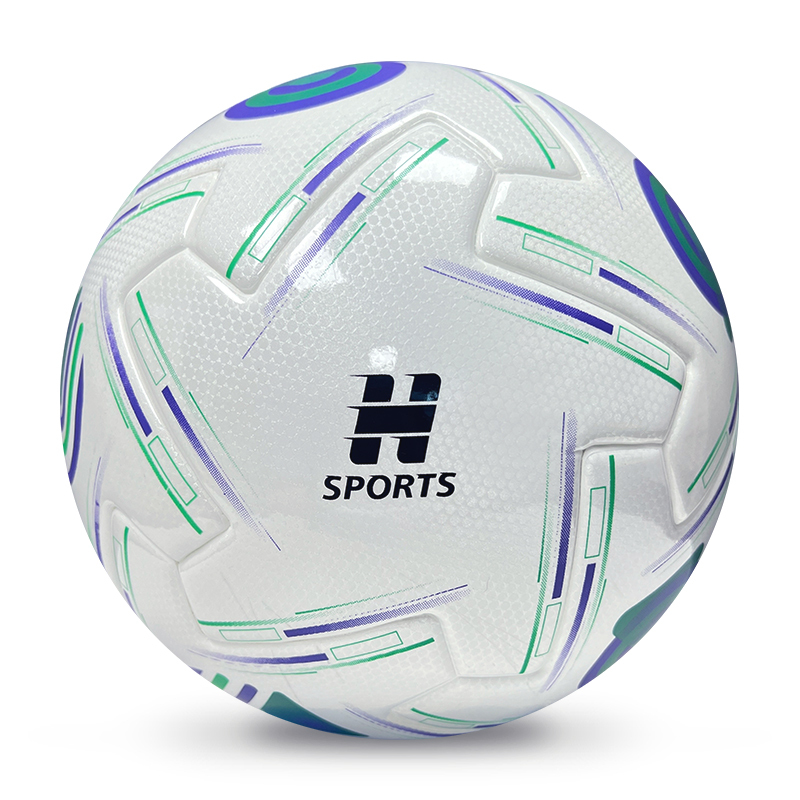 2025 High Quality Football New Fashion Customize Logo Soccer Ball For Game,Blue Arc Sports