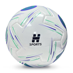 2025 High Quality Football New Fashion Customize Logo Soccer Ball For Game,Blue Arc Sports