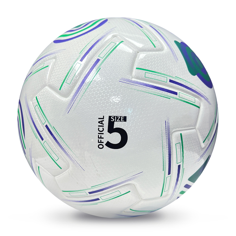 2025 High Quality Football New Fashion Customize Logo Soccer Ball For Game,Blue Arc Sports