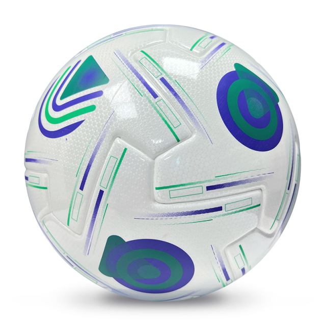 2025 High Quality Football New Fashion Customize Logo Soccer Ball For Game,Blue Arc Sports