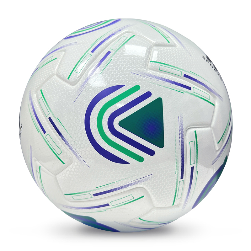 2025 High Quality Football New Fashion Customize Logo Soccer Ball For Game,Blue Arc Sports