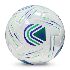 2025 High Quality Football New Fashion Customize Logo Soccer Ball For Game,Blue Arc Sports