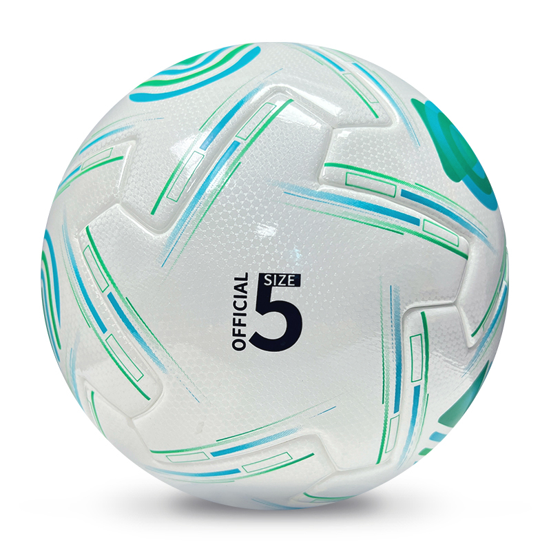 2025 High Quality Football New Fashion Customize Logo Soccer Ball For Game,Blue Arc Sports