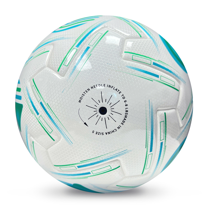 2025 High Quality Football New Fashion Customize Logo Soccer Ball For Game,Blue Arc Sports