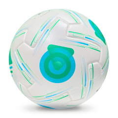 2025 High Quality Customized PU Foam Leather Football Ball Size 5 Popular Design for Sports Matches Training,Blue Arc Sports