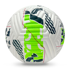 High Quality Size 5 Soccer Ball Machine-Sewn PVC with Print Logo for Sports Training Leisure Competitive Matches,Arc Bleu Sports