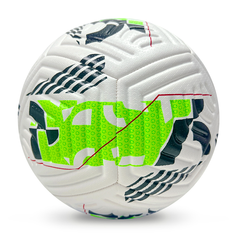 High Quality Size 5 Soccer Ball Machine-Sewn PVC with Print Logo for Sports Training Leisure Competitive Matches,Arc Bleu Sports