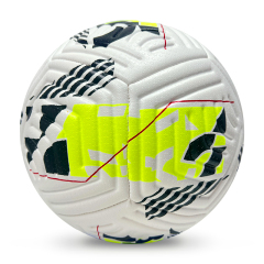 High Quality Size 5 Soccer Ball Machine-Sewn PVC with Print Logo for Sports Training Leisure Competitive Matches,Blue Arc Sports