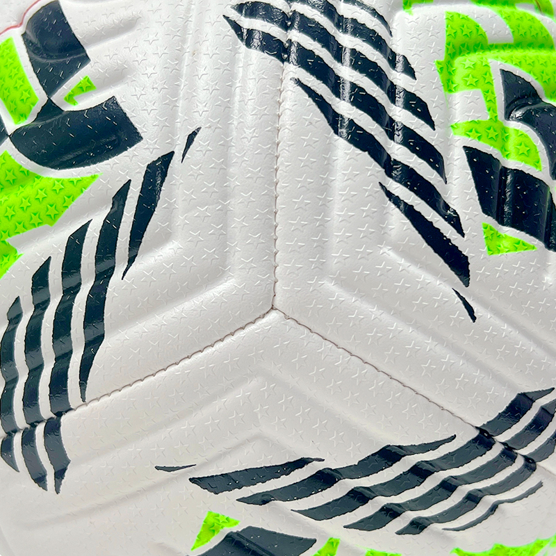 High Quality Size 5 Soccer Ball Machine-Sewn PVC with Print Logo for Sports Training Leisure Competitive Matches,Arc Bleu Sports