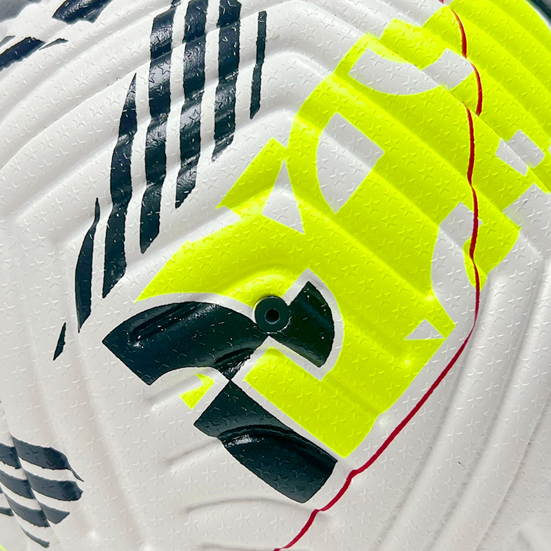 High Quality Size 5 Soccer Ball Machine-Sewn PVC with Print Logo for Sports Training Leisure Competitive Matches,Blue Arc Sports
