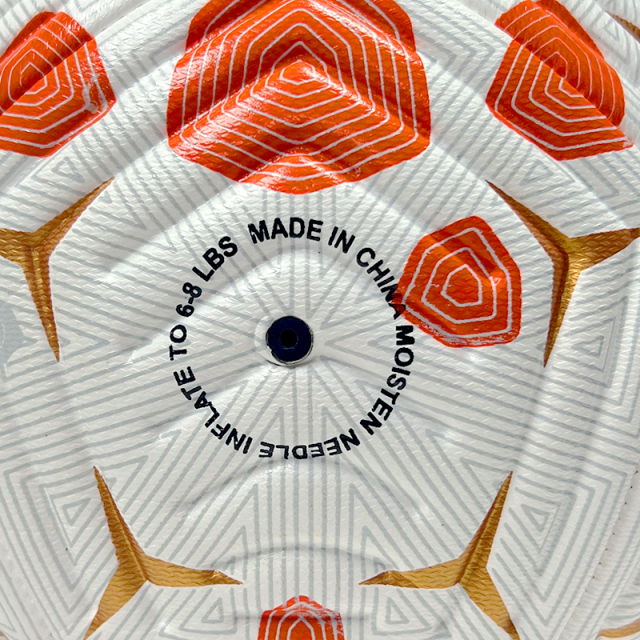 High Quality Size 5 Soccer Ball Machine-Sewn PVC with Print Logo for Sports Training Leisure Competitive Matches,Blue Arc Sports