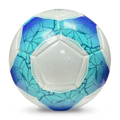 2025 High Quality Football New Fashion Customize Logo Soccer Ball For Game,Blue Arc Sports