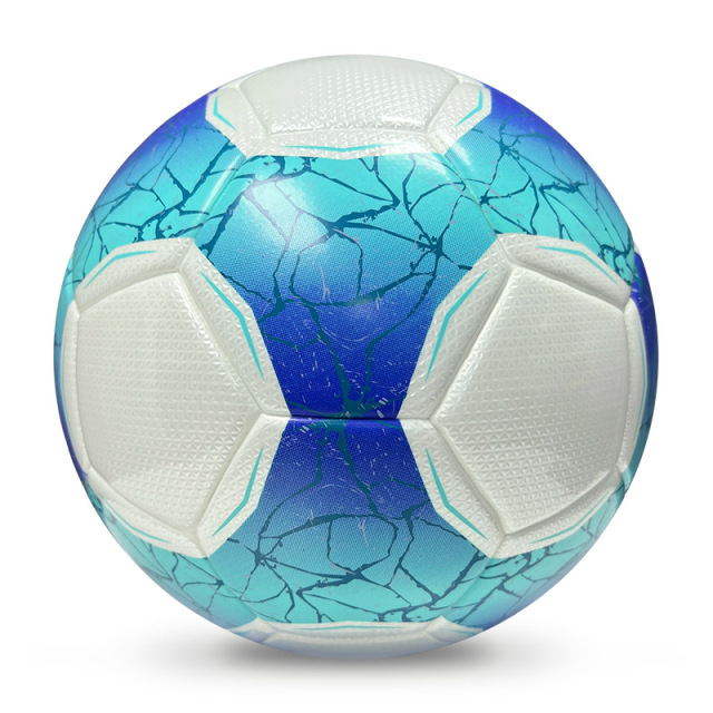 2025 High Quality Football New Fashion Customize Logo Soccer Ball For Game,Blue Arc Sports
