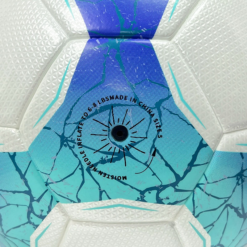 2025 High Quality Football New Fashion Customize Logo Soccer Ball For Game,Blue Arc Sports