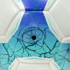2025 High Quality Football New Fashion Customize Logo Soccer Ball For Game,Blue Arc Sports