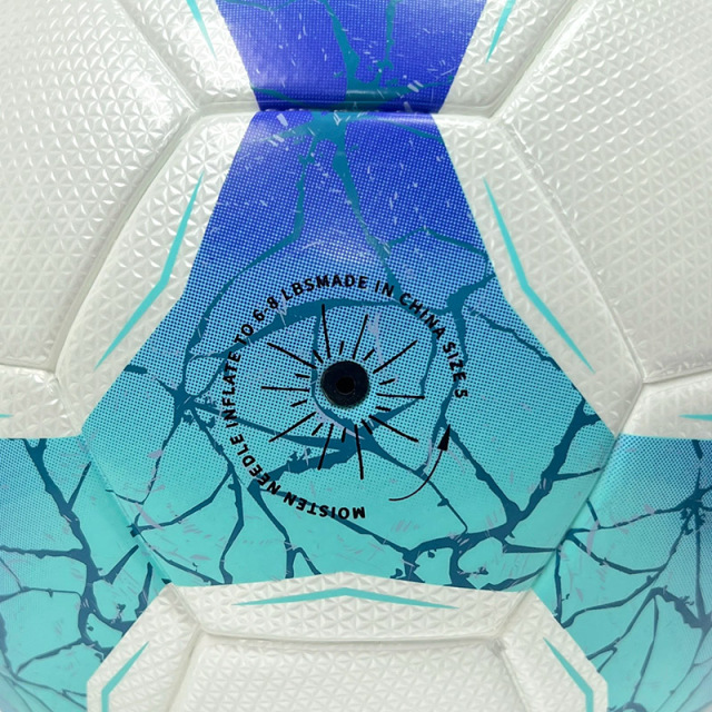 2025 High Quality Football New Fashion Customize Logo Soccer Ball For Game,Blue Arc Sports