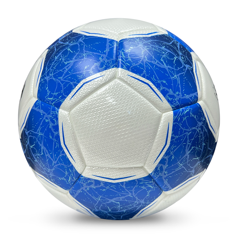 2025 High Quality Football New Fashion Customize Logo Soccer Ball For Game,Blue Arc Sports