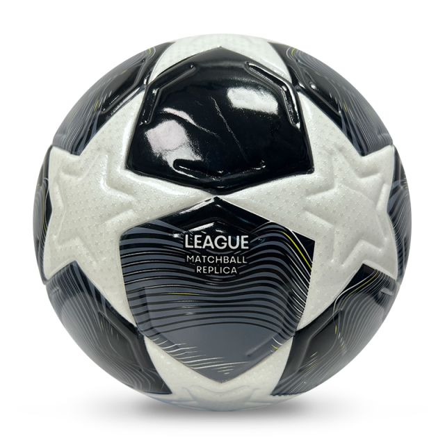 Customizable Adult Soccer Ball Size 5/4 for Indoor/Outdoor Use Glued Match Seamless PU Leather Football Direct from Manufacturer,Blue Arc Sports