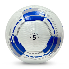 2025 High Quality Football New Fashion Customize Logo Soccer Ball For Game,Blue Arc Sports