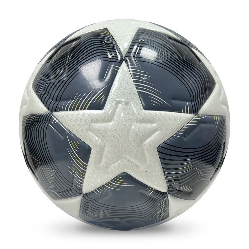 Customizable Adult Soccer Ball Size 5/4 for Indoor/Outdoor Use Glued Match Seamless PU Leather Football Direct from Manufacturer,Blue Arc Sports