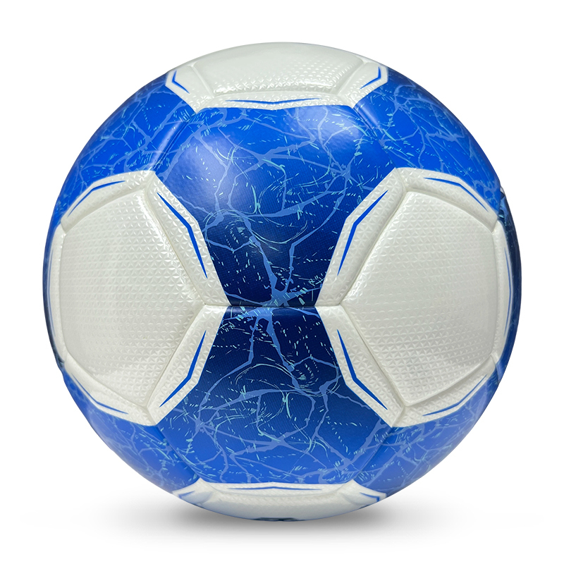 2025 High Quality Football New Fashion Customize Logo Soccer Ball For Game,Blue Arc Sports