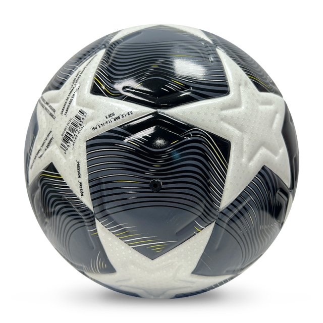 Customizable Adult Soccer Ball Size 5/4 for Indoor/Outdoor Use Glued Match Seamless PU Leather Football Direct from Manufacturer,Blue Arc Sports