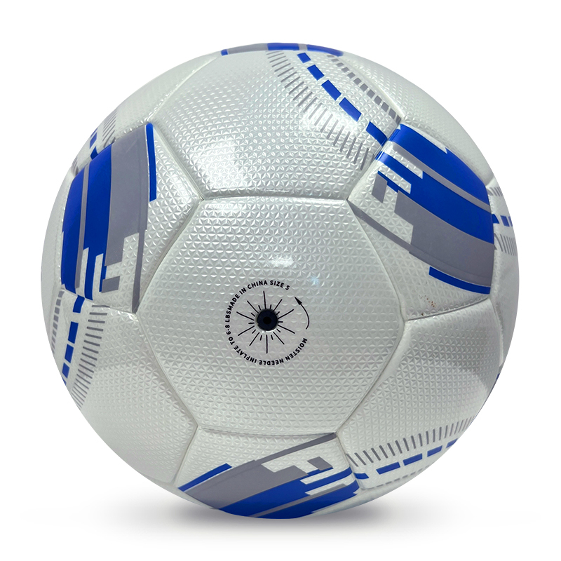 2025 High Quality Football New Fashion Customize Logo Soccer Ball For Game,Blue Arc Sports