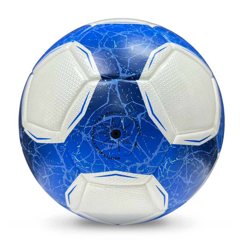 2025 High Quality Football New Fashion Customize Logo Soccer Ball For Game,Blue Arc Sports