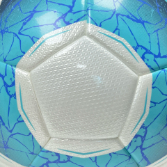 2025 High Quality Football New Fashion Customize Logo Soccer Ball For Game,Blue Arc Sport
